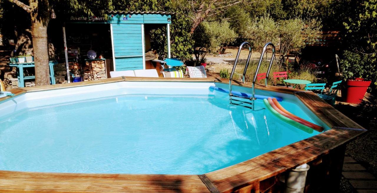Bed and Breakfast Nimes En Garrigues Exterior foto