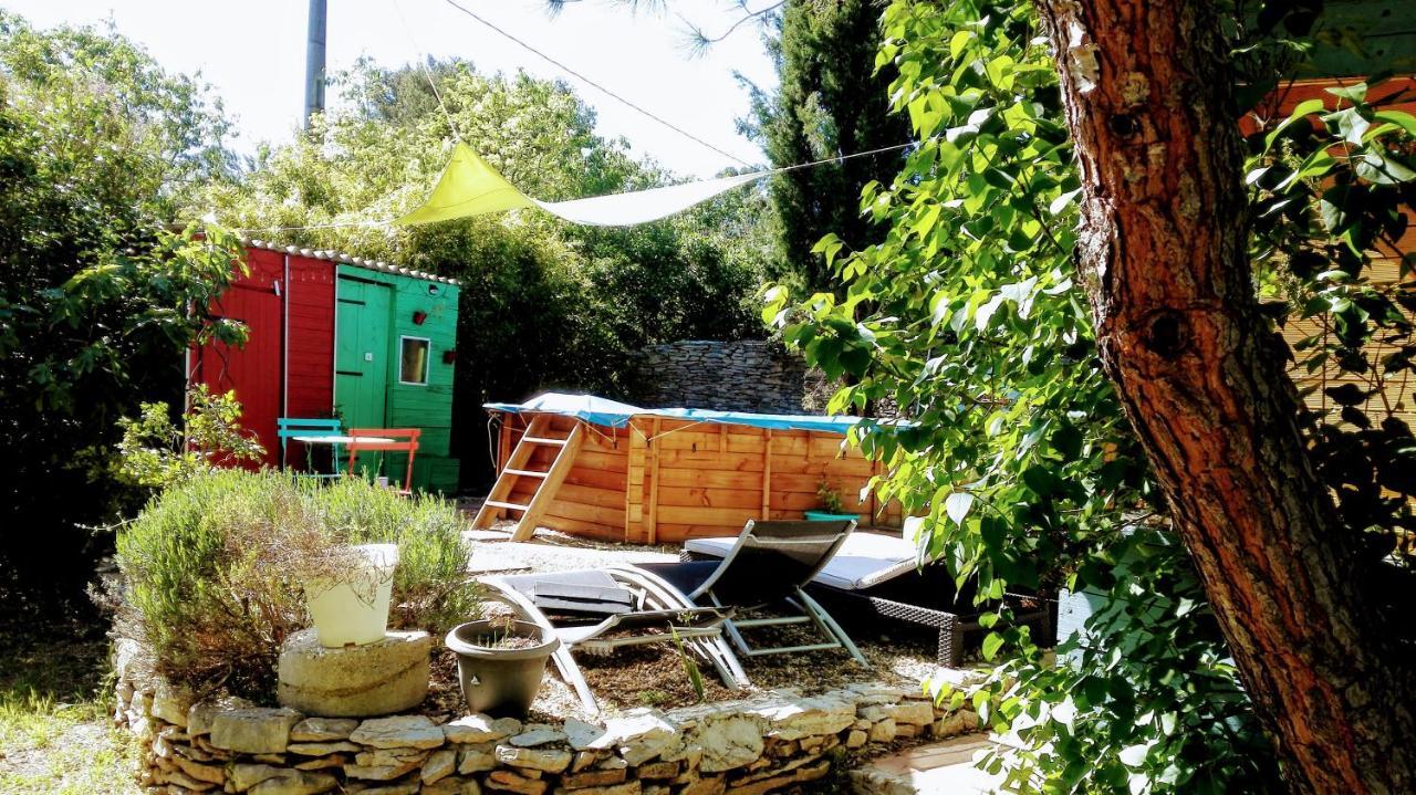 Bed and Breakfast Nimes En Garrigues Exterior foto