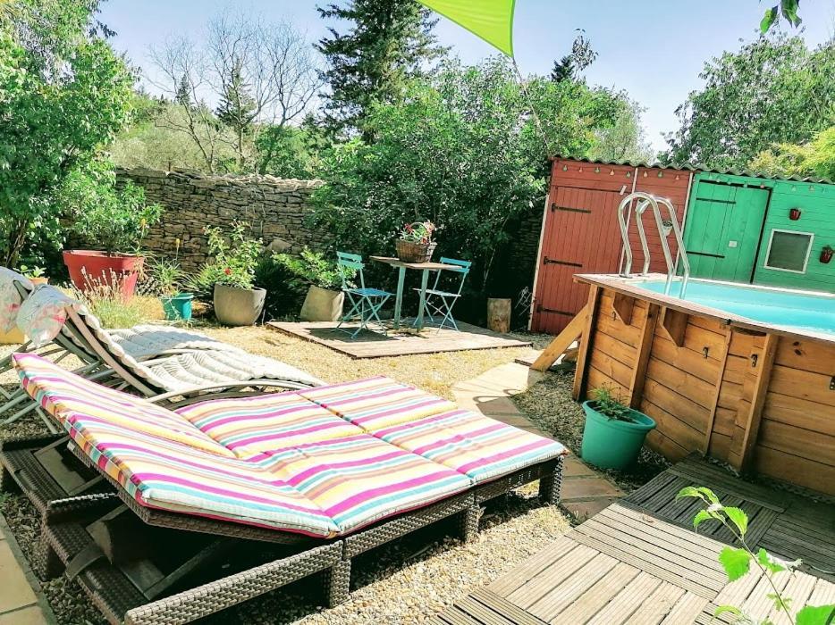 Bed and Breakfast Nimes En Garrigues Exterior foto